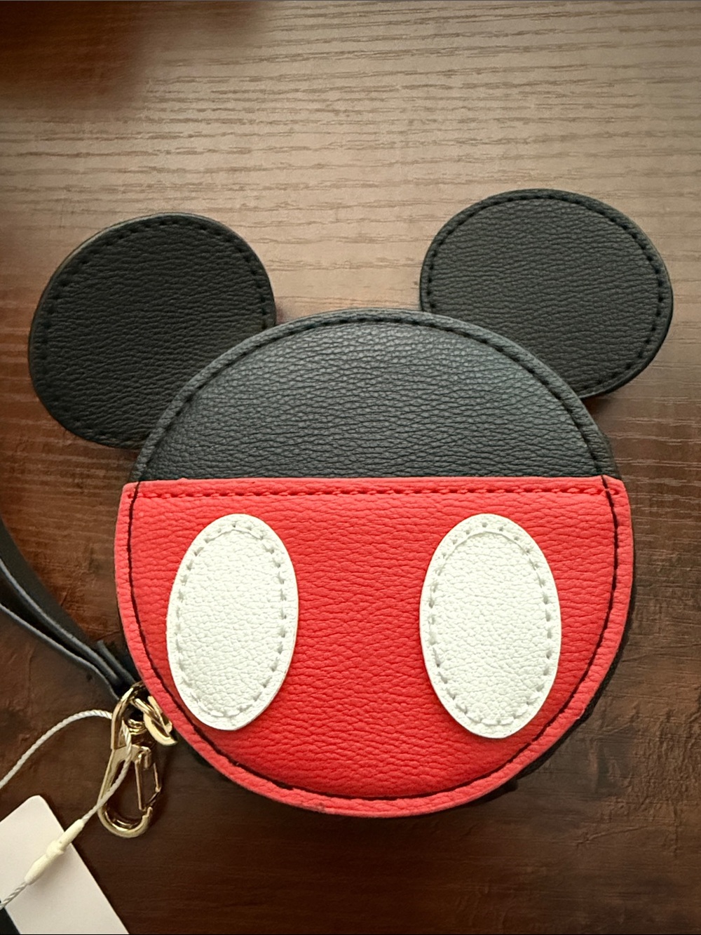 Primark x Disney Mickey Mouse Coin Purse Wristlet with Key Ring *NWT